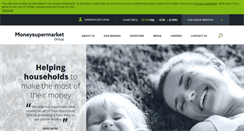 Desktop Screenshot of corporate.moneysupermarket.com