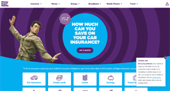 Desktop Screenshot of moneysupermarket.com